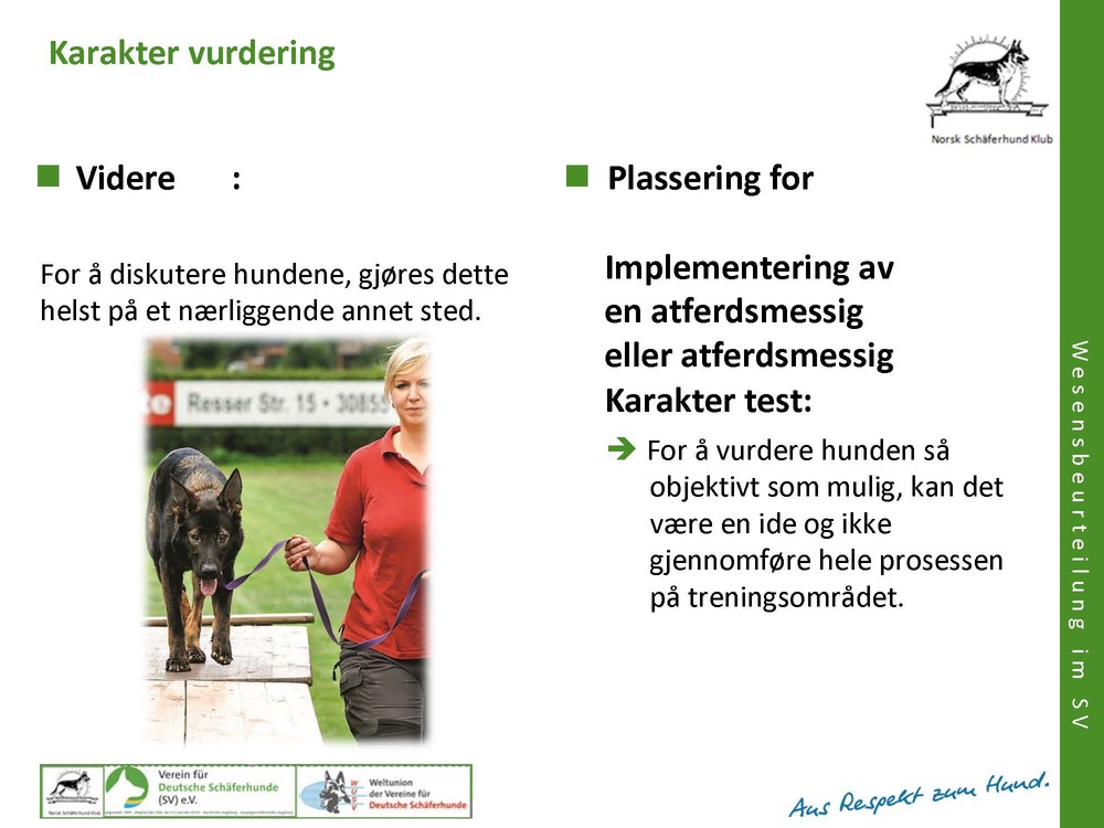 Forberedelser av test og nødvendig utstyr Vesenprøve 235324